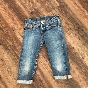 True Religion girls size 10 capris